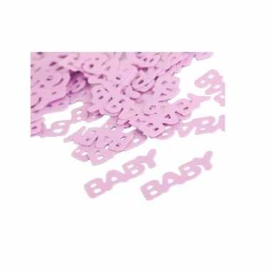 Baby  Geboorte meisje confetti speelgoed