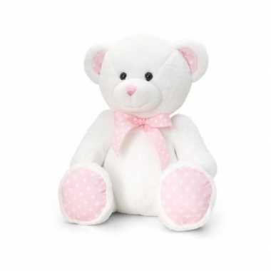 Baby geboorte meisje roze knuffelbeer speelgoed