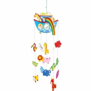 Baby hangdecoratie mobiel ark noach jongens speelgoed