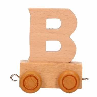 Baby  Letter speelgoed treintje B