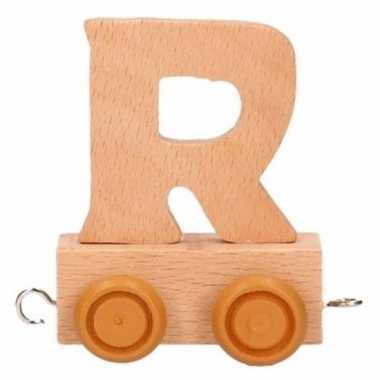 Baby  Letter speelgoed treintje R