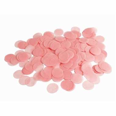 Baby licht roze papieren confetti gram speelgoed