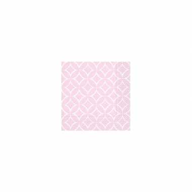 Baby luxe servetten cirkels vierkanten print speelgoed