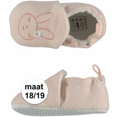 Baby meisje pantoffels konijntje maat / speelgoed