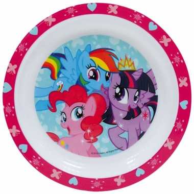 Baby my little pony ontbijtset bord speelgoed