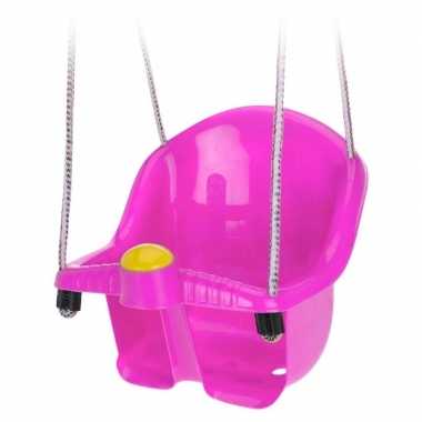 Baby roze peuterschommel touw speelgoed