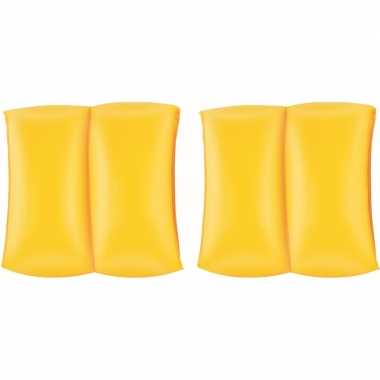 Baby set stuks gele zwembandjes kinderen speelgoed