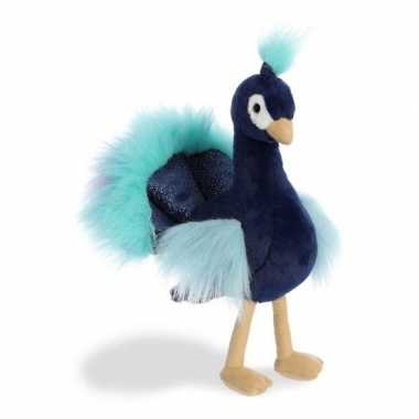 Baby vogel dieren knuffels pauw speelgoed 10142981