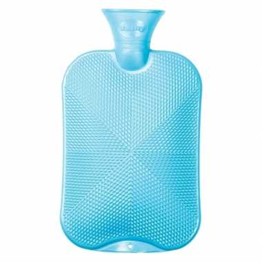 Baby zachtblauwe warm water kruik speelgoed