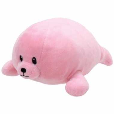 Geboorte meisje knuffel ty baby zeehond doodles speelgoed