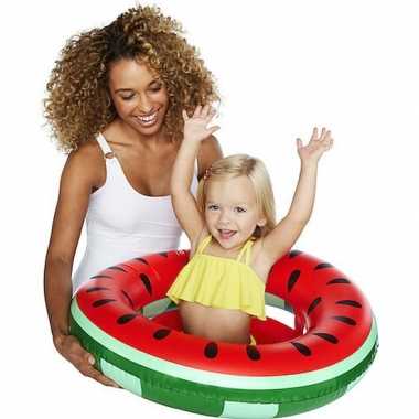 Opblaasbare watermeloen baby float speelgoed