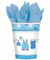 Baby bekers geboorte jongen stuks speelgoed