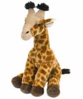 Baby giraffe knuffel kraalogen speelgoed