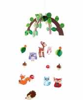 Baby hangdecoratie mobiel bosdieren jongens speelgoed