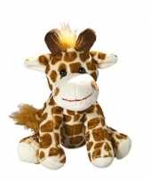 Baby knufeldier giraffe speelgoed