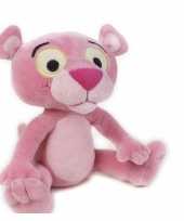 Baby knuffel roze panter speelgoed