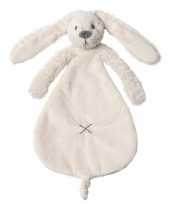 Baby konijnen knuffeldoekje richie wit speelgoed