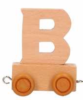 Baby letter speelgoed treintje b