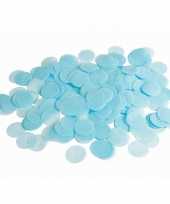 Baby licht blauwe papieren confetti gram speelgoed 10134773