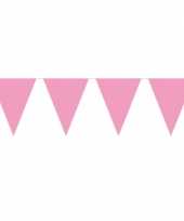 Baby licht roze slinger vlaggetjes meter speelgoed