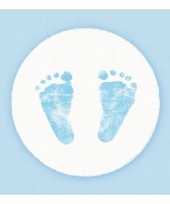 Baby lunchservetten jongen geboren roze wit laags stuks speelgoed