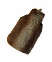 Baby luxe kado kruik rendier nep bont speelgoed