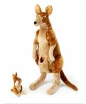 Baby mega knuffel kangoeroe meter speelgoed
