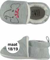 Baby meisje pantoffels olifantje maat speelgoed 10089510