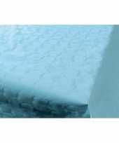 Baby papieren tafelkleed licht blauw speelgoed