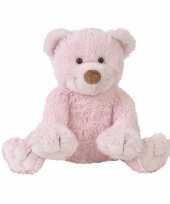 Baby pluche knuffel beer boogy roze speelgoed