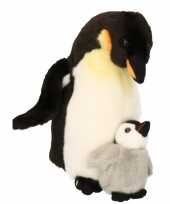 Baby pluche knuffel pinguin jong speelgoed