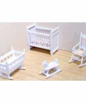 Baby victoriaans poppenhuis kinderkamer meubels speelgoed