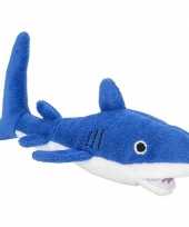Baby zeedieren knuffels haai blauw speelgoed