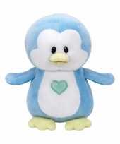 Geboorte jongetje knuffel ty baby pinguin twinkles speelgoed