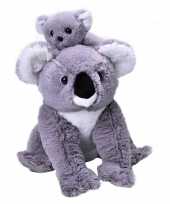 Pluche grijze koala beer baby knuffel speelgoed